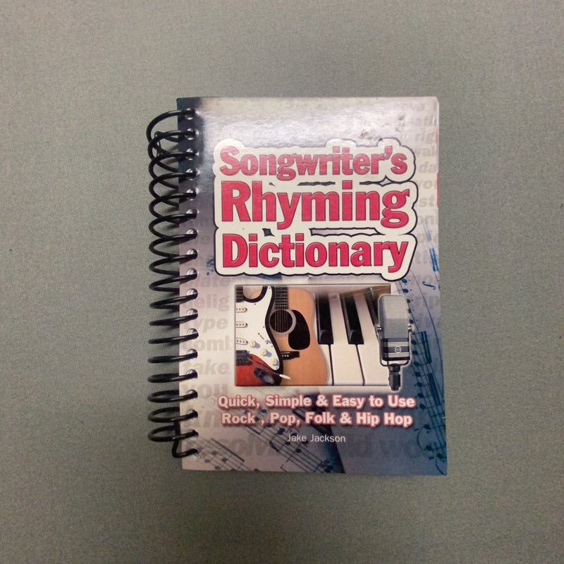 Songwriter's Rhyming Dictionary
