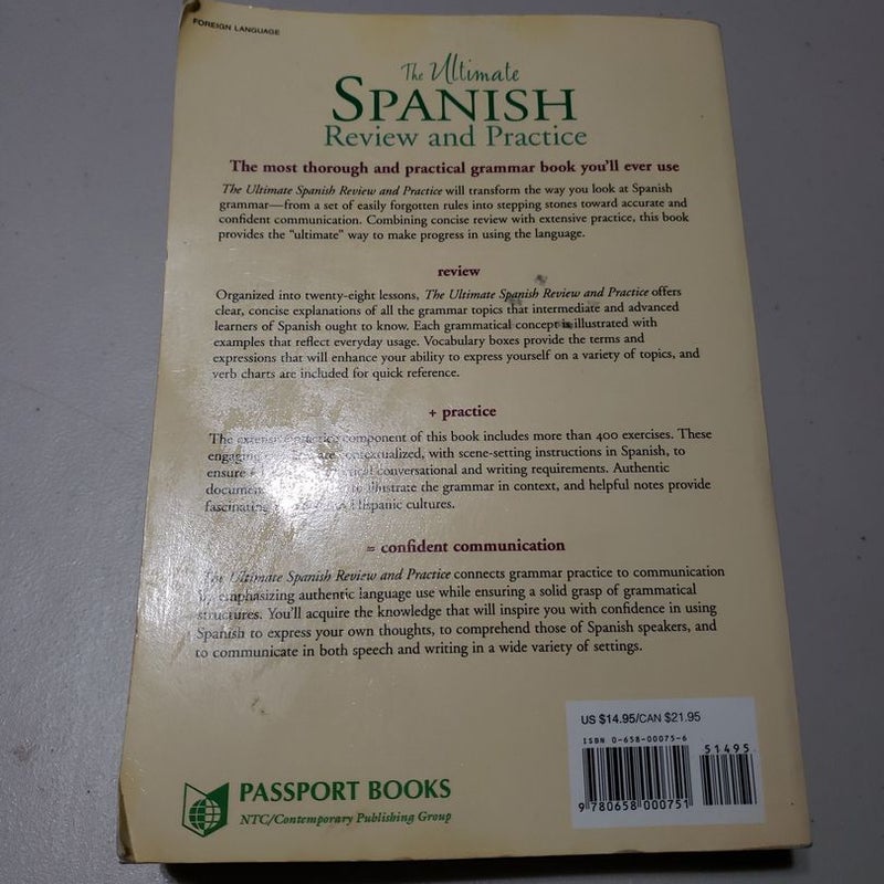 The Ultimate Spanish Review and Practice