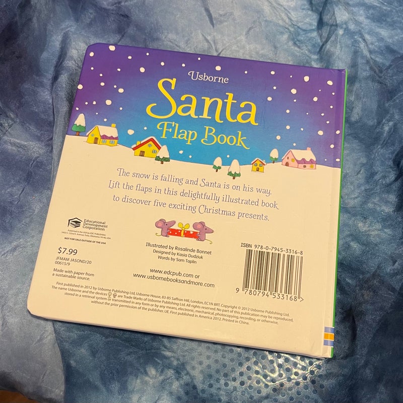 Santa Flap Book