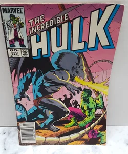 Marvel Incredible Hulk comic 