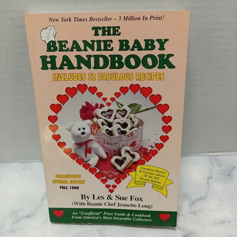 The beanie baby handbook includes 52 fabulous recipes fall 1998