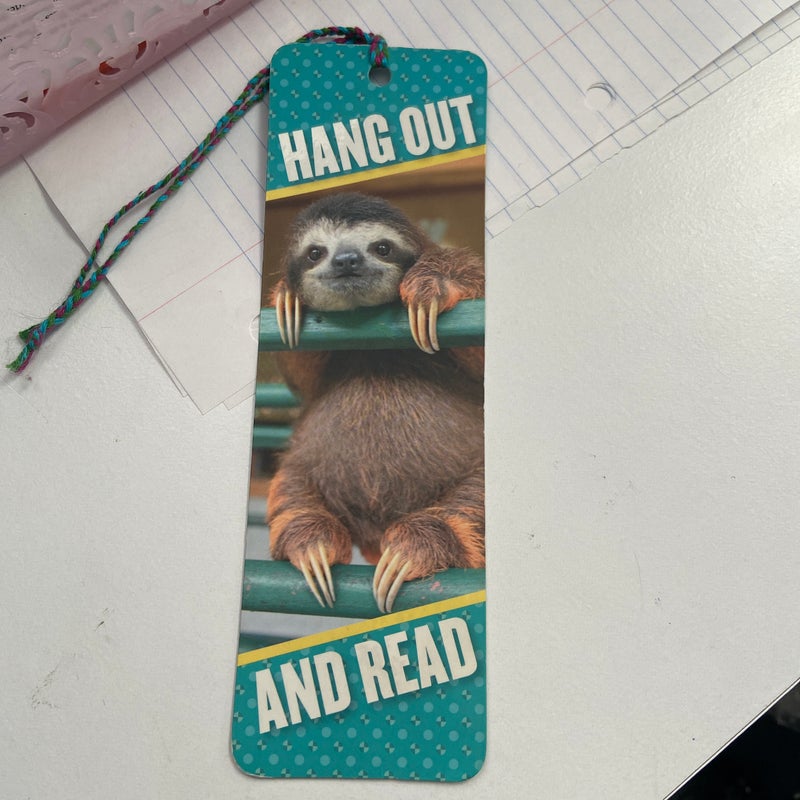 Hang Out and Read Bookmark