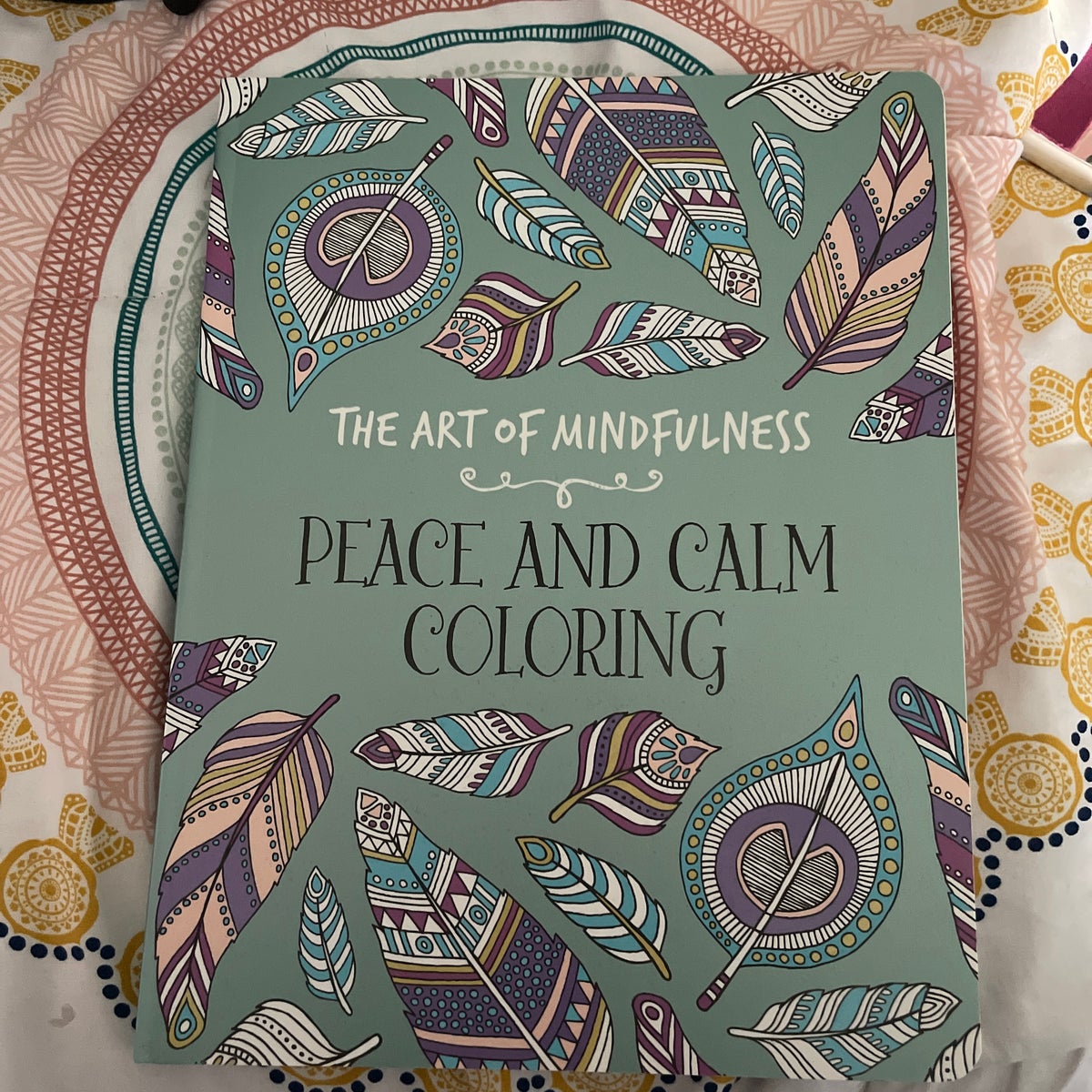 The Art of Mindfulness Peace and Calm Coloring by Lark Crafts Staff