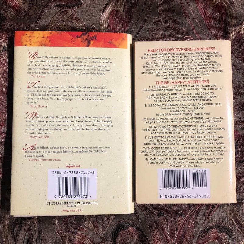 Robert Schuller 2 book bundle