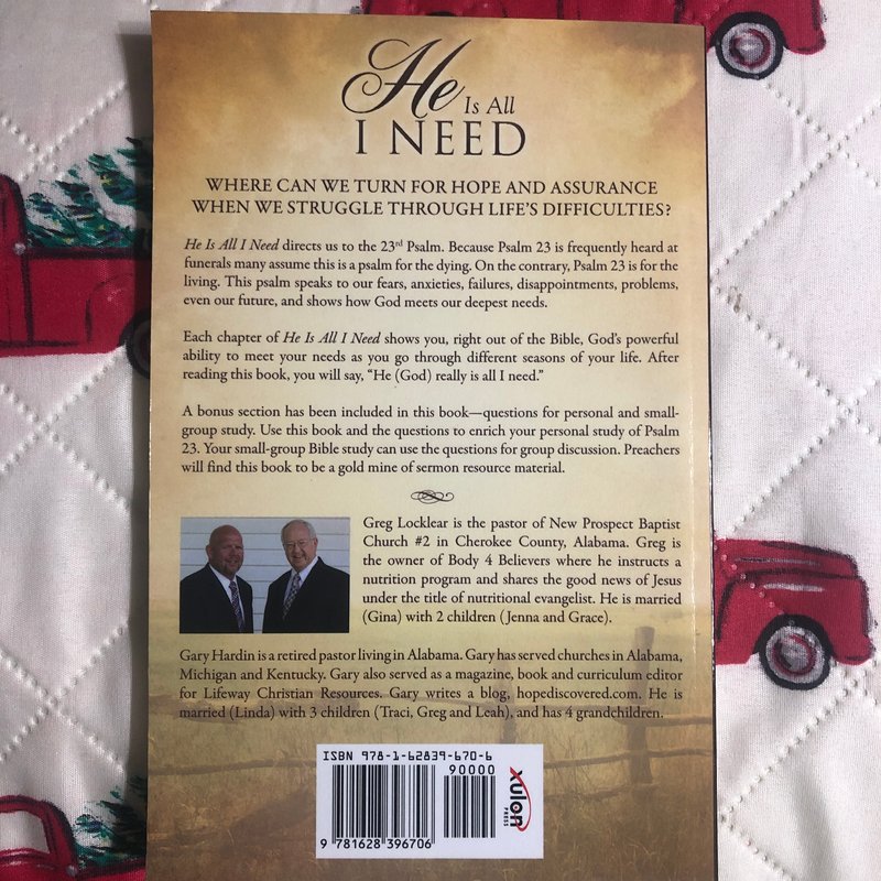 He Is All I Need by Gary Hardin, Greg Locklear