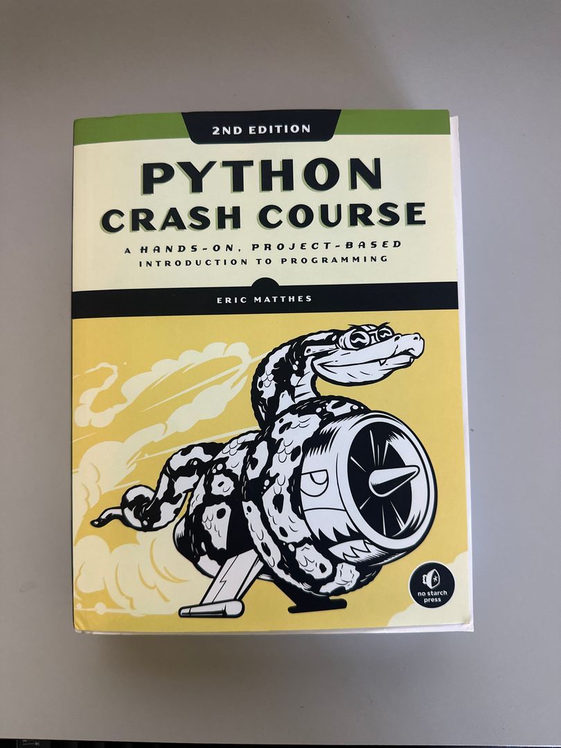 Python Crash Course, 2nd Edition