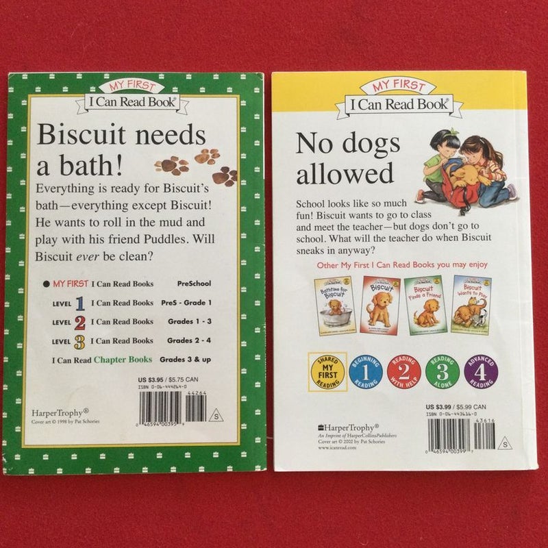 Biscuit My First I Can Read Book Duo by Alyssa Satin Capucilli, pictures by  Pat Schories , Paperback | Pangobooks