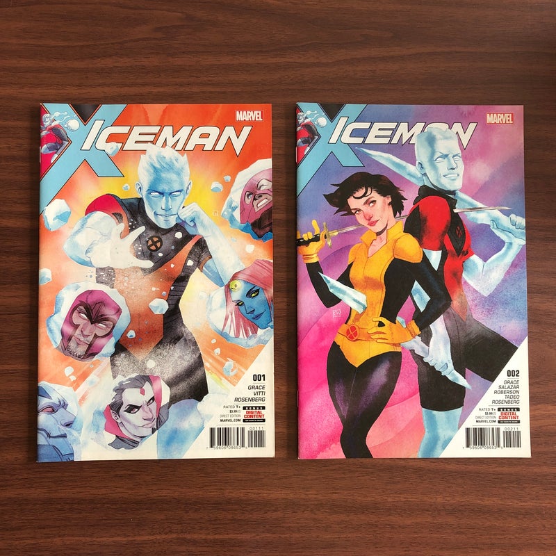 Iceman #1, 2, 3, 6