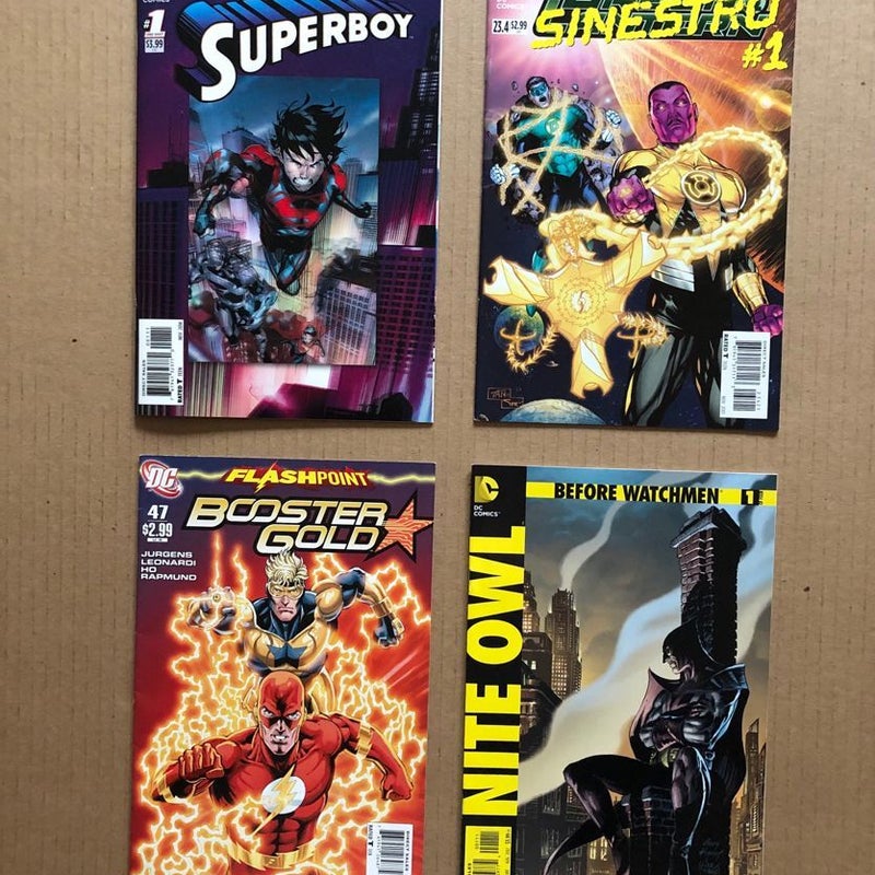 10 Assorted DC comics