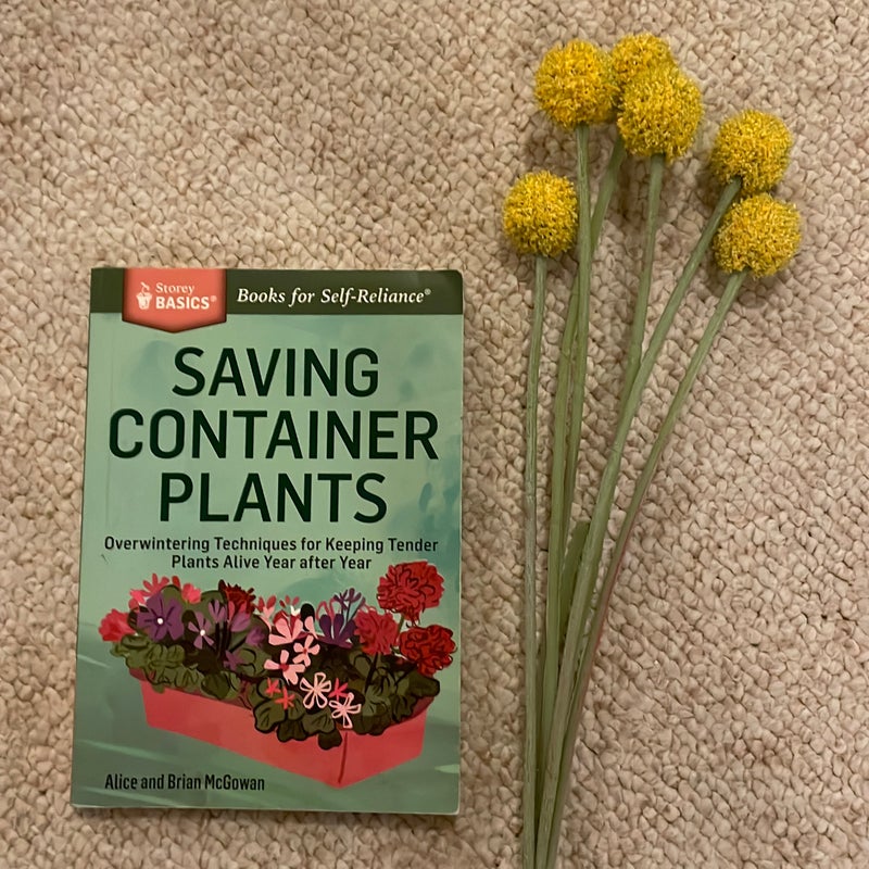 Saving Container Plants