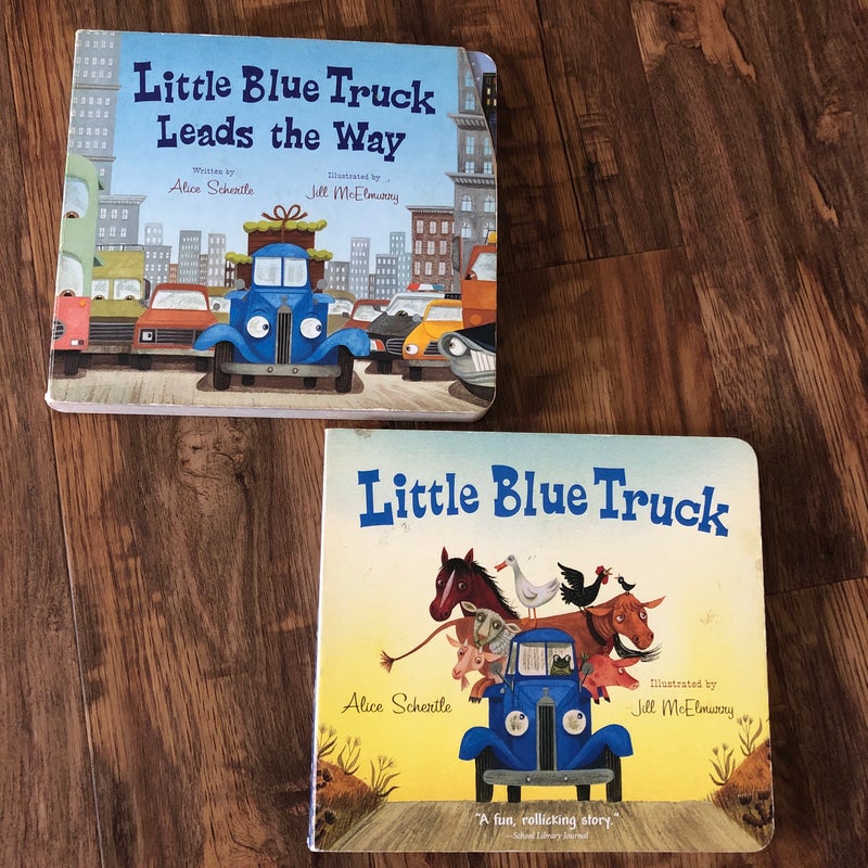  Little Blue Truck & Little Blue Truck Leads the Way 