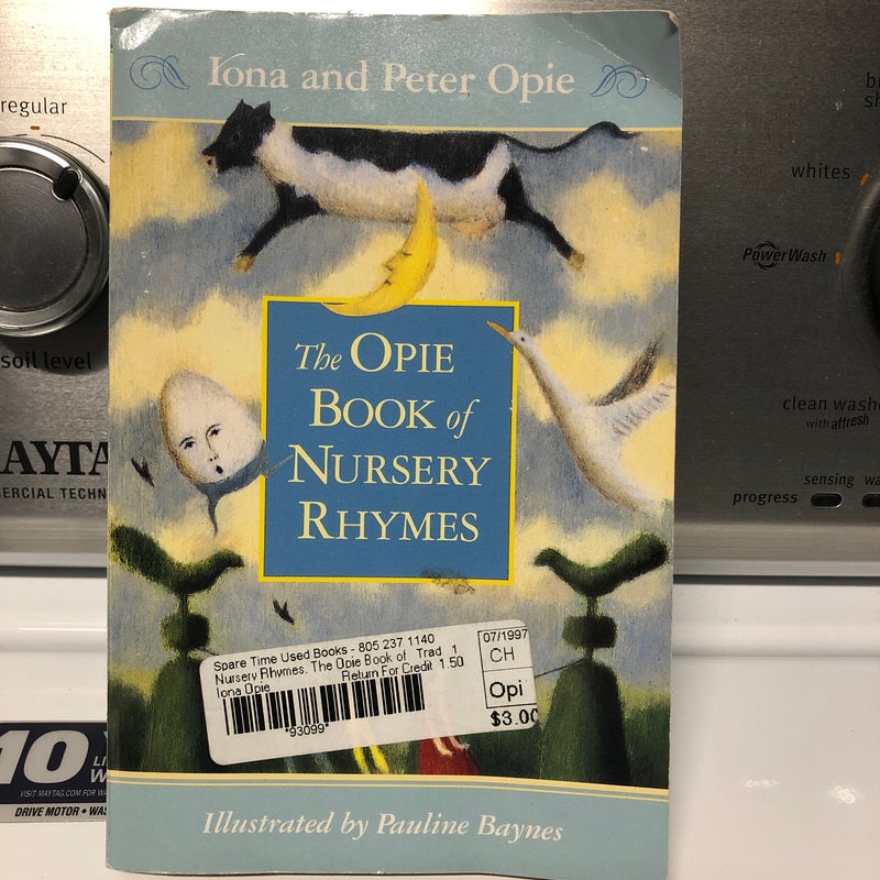 The Opie Book of Nursery Rhymes