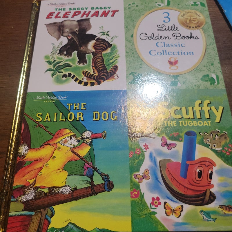 3 little golden books. Classic collection