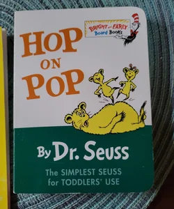Hop on pop board book
