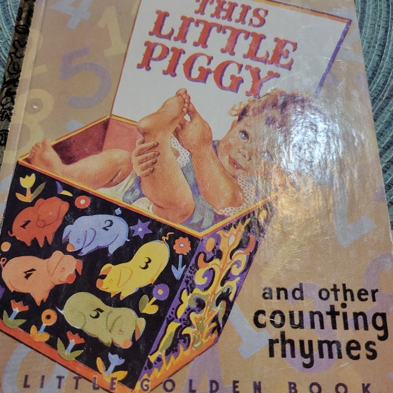 This little piggy. Golden book