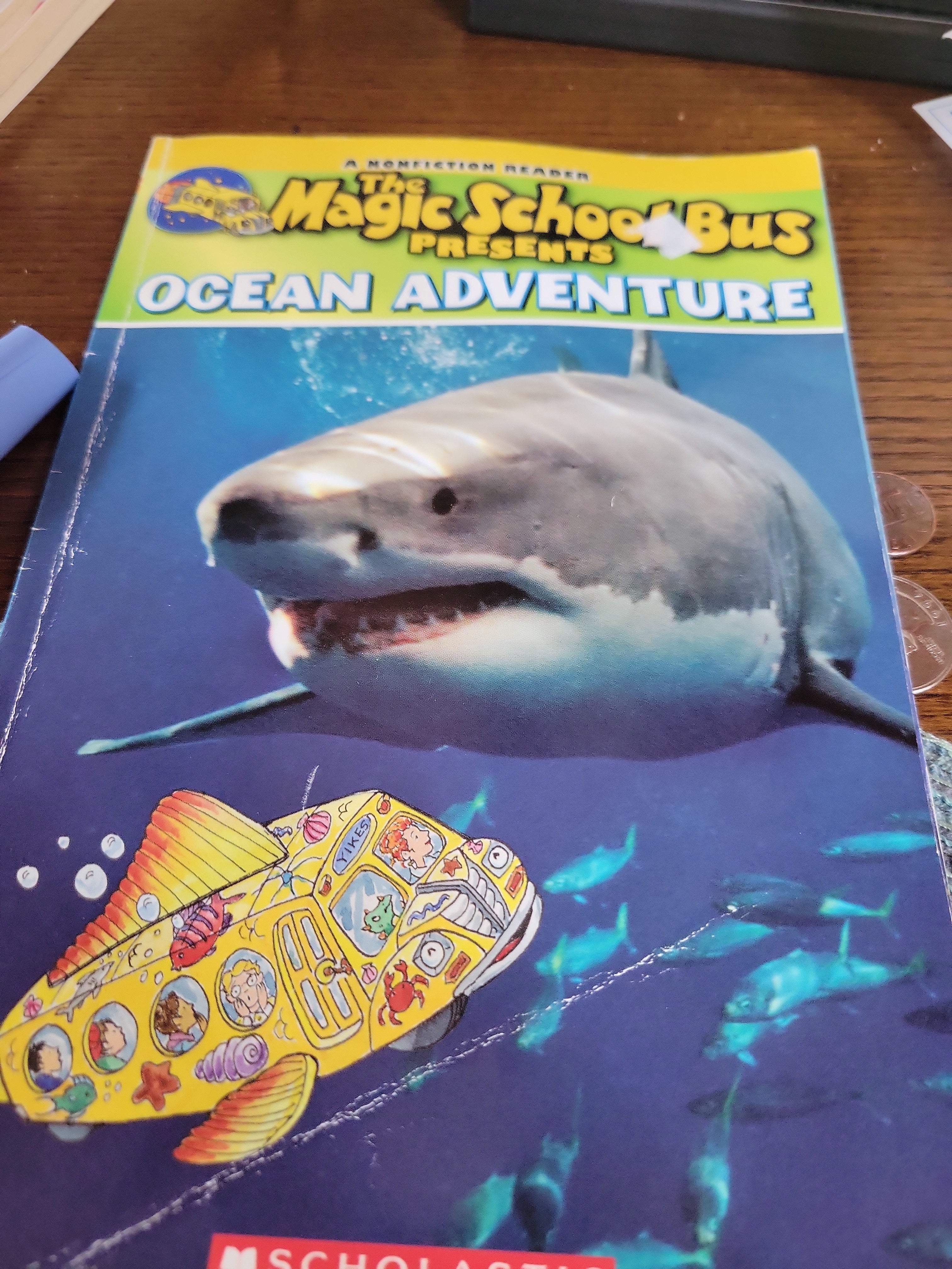 Scholastic Reader Level 2: Magic School Bus: Ocean Adventure