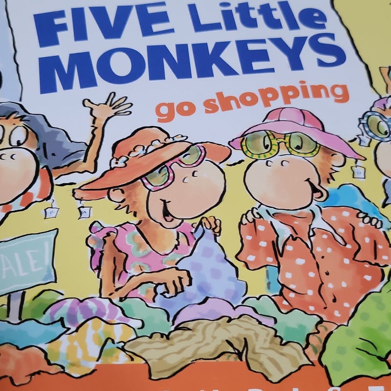 Five little monkeys go shopping