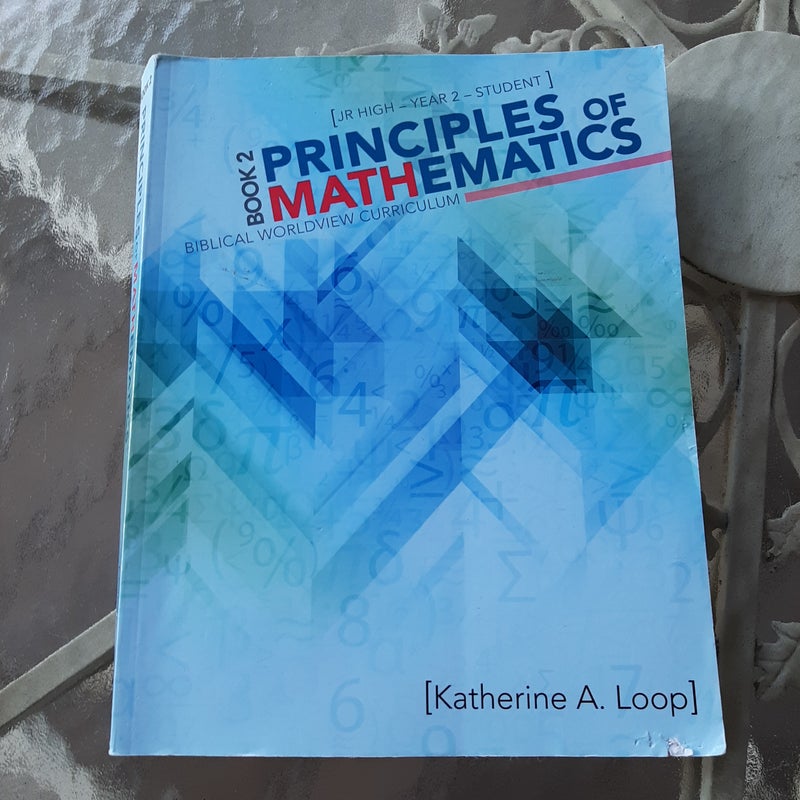 Principles of Mathematics Book 2 (Student)