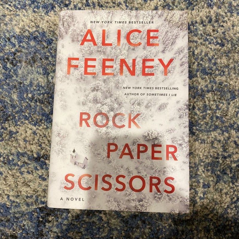 Rock Paper Scissors by Alice Feeney, Hardcover