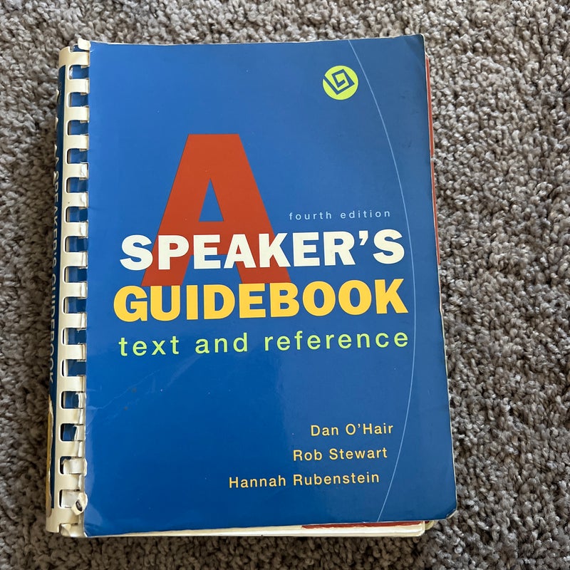 A Speaker's Guidebook