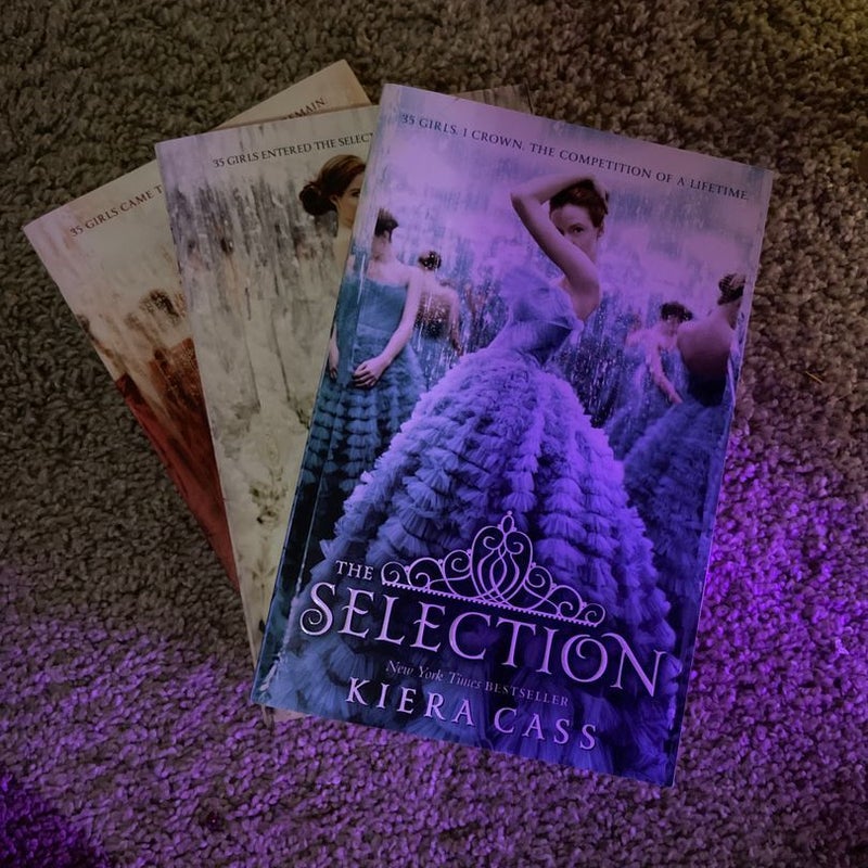 The Selection Series (1-3 paperback,4-5 hardcover)