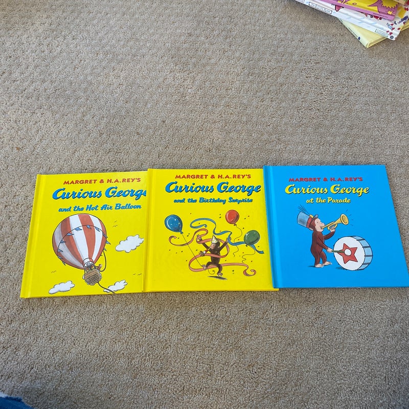 Curious George Set of 3