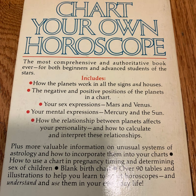 Chart Your Own Horoscope