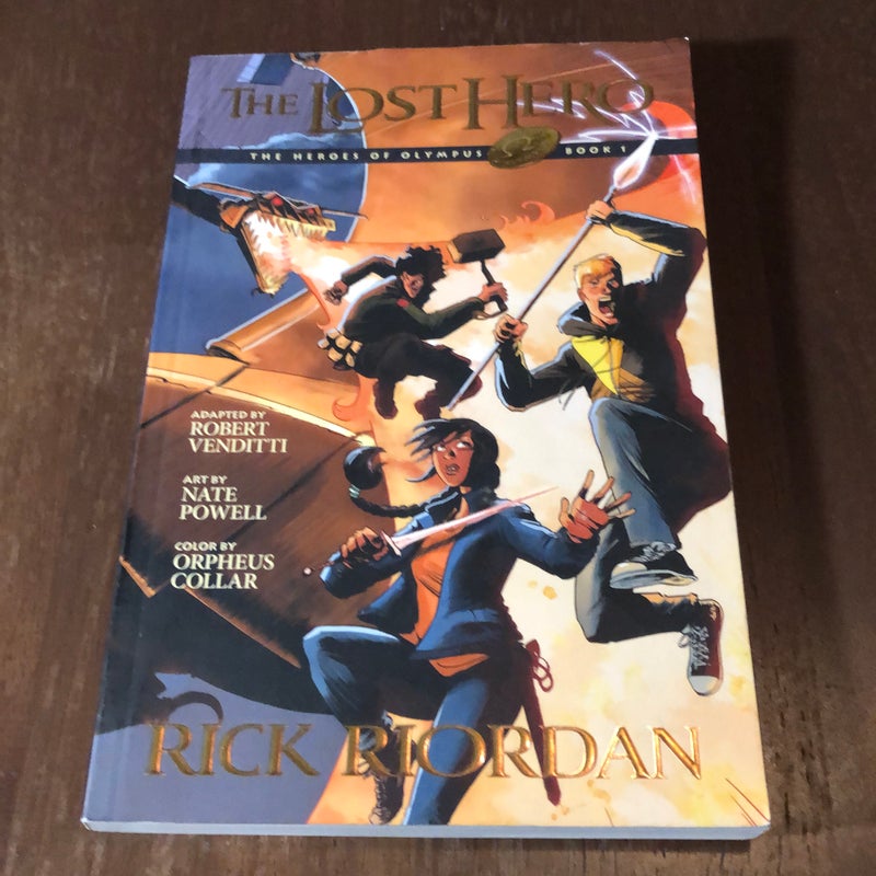 The Lost Hero (The Heroes of Olympus Series #1) by Rick Riordan, Hardcover