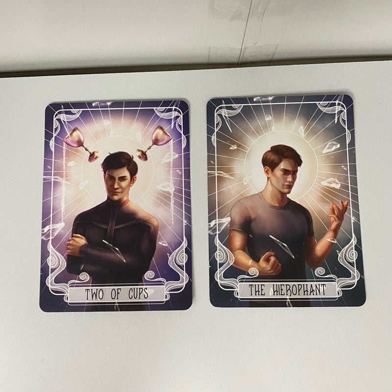 Fairyloot Shatter Me Tarot Cards