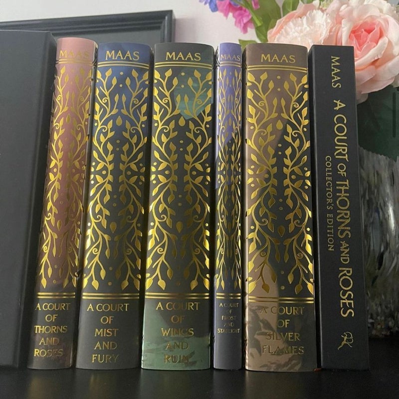 The Clover Crate hotsell Exclusive A Court of Thorns and Roses Dust Jackets