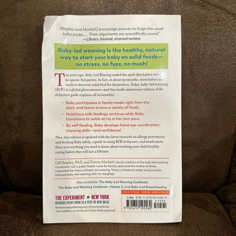 Baby-Led Weaning, Completely Updated and Expanded Tenth Anniversary Edition