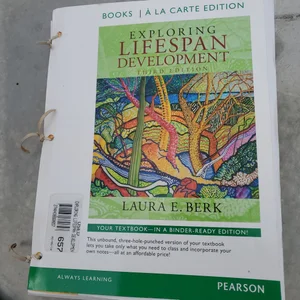 Exploring Lifespan Development, Books a la Carte Edition