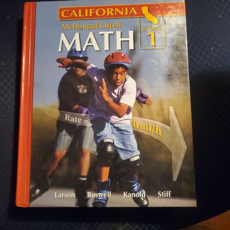 California Math Course 1