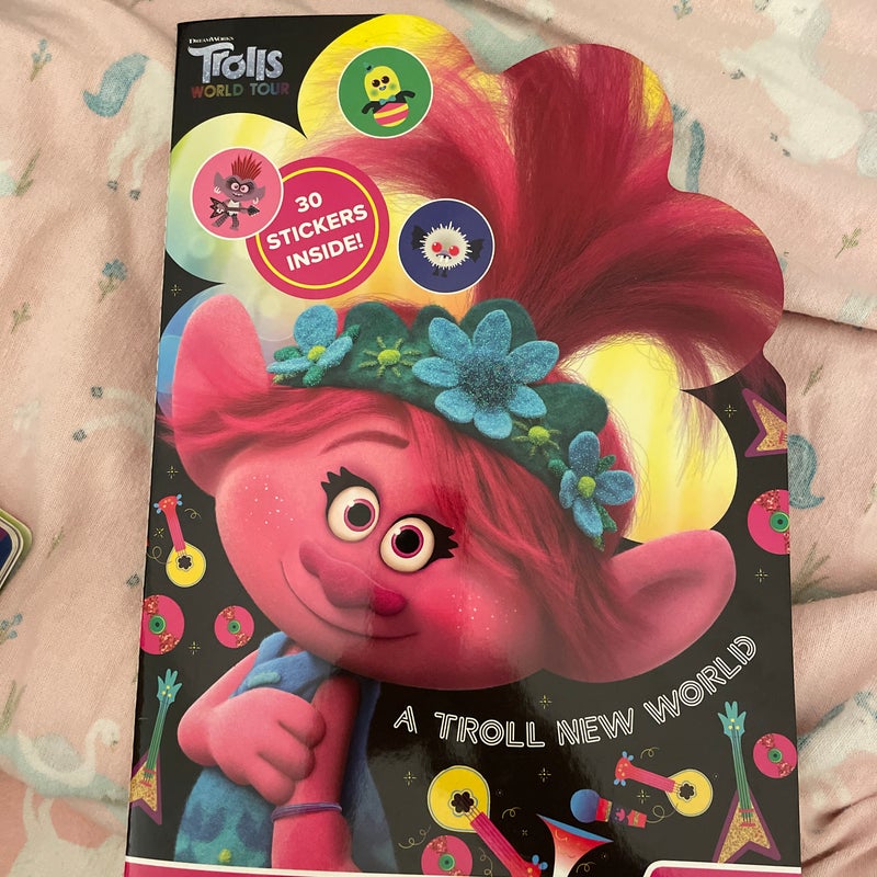 Trolls 2 Shaped Look and Find
