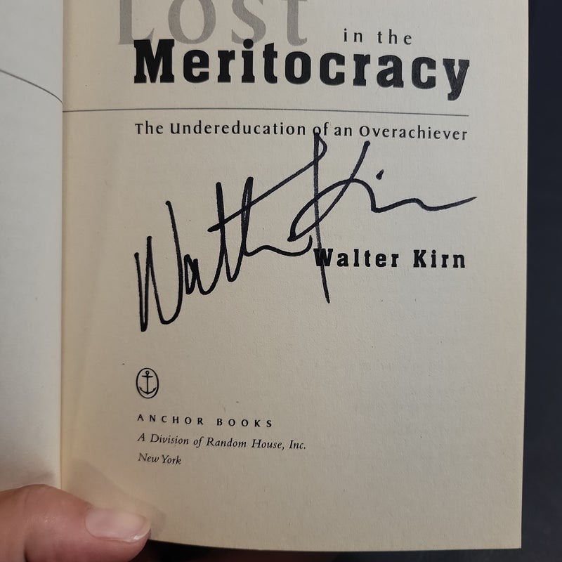 ✒️ Lost in the Meritocracy - signed 