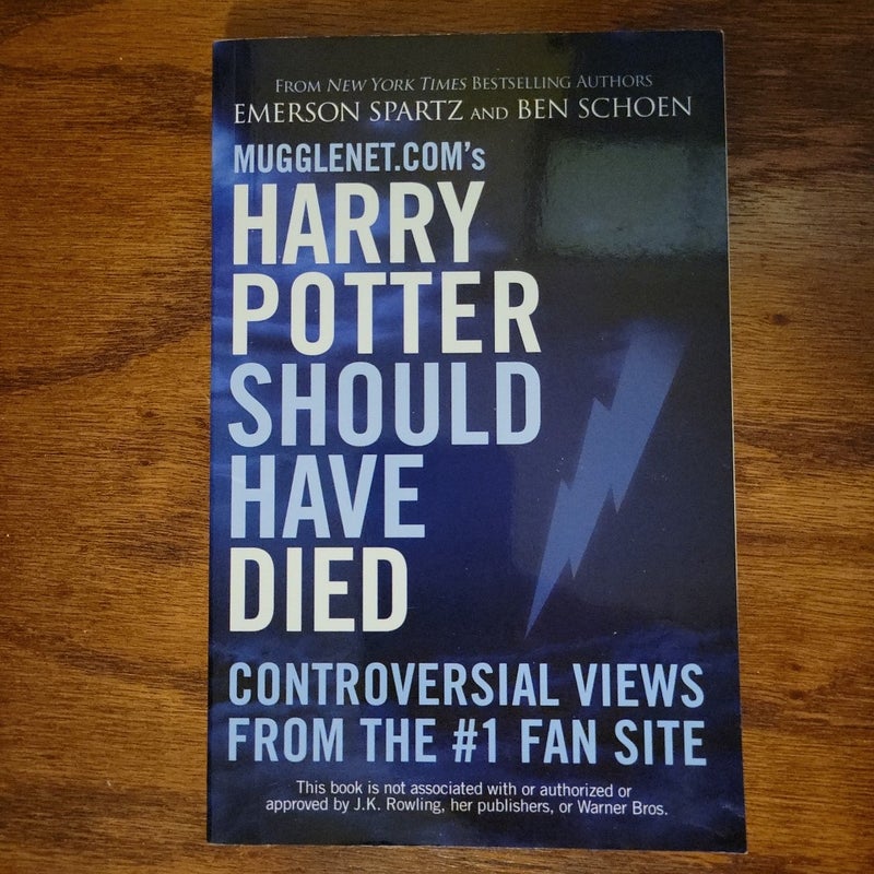 Mugglenet. com's Harry Potter Should Have Died