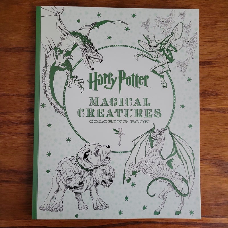 SCHOLASTIC HARRY POTTER COLORING BOOK