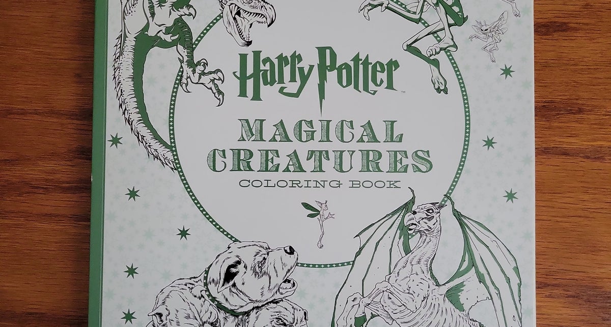 Harry Potter Magical Creatures Coloring Book: Official Coloring Book, The