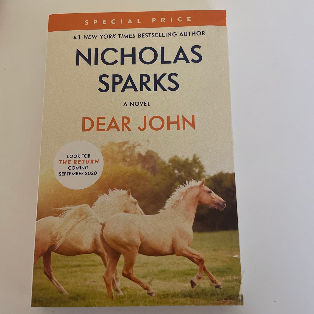 Dear John by Nicholas Sparks, Paperback | Pangobooks
