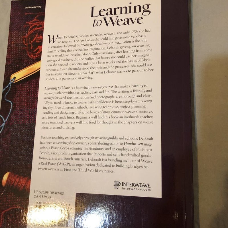 Learning to Weave