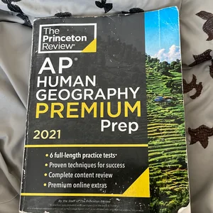 Princeton Review AP Human Geography Premium Prep 2021
