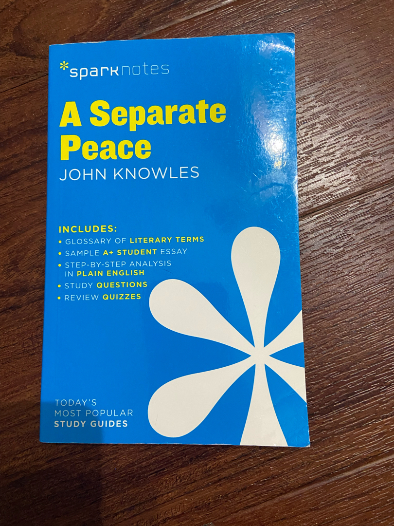A Separate Peace SparkNotes Literature Guide