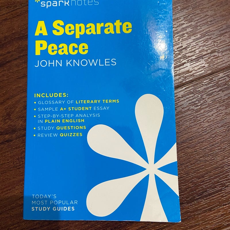 A Separate Peace SparkNotes Literature Guide