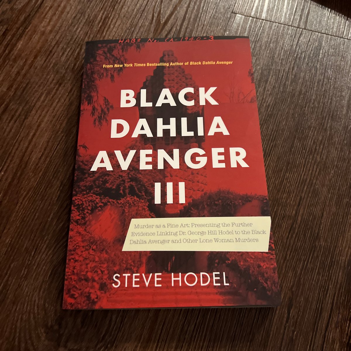 Black Dahlia Avenger III by Steve Hodel