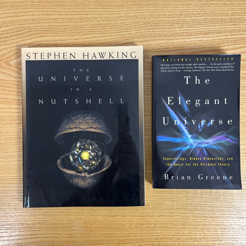 The universe in a nutshell and the elegant universe