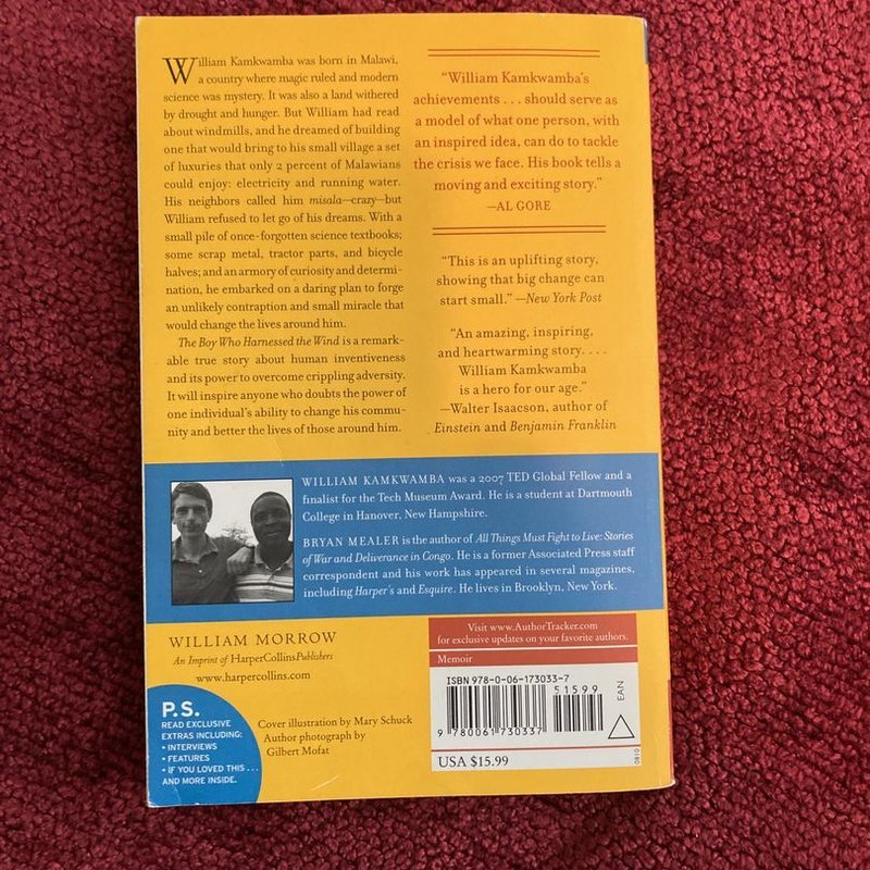 The Boy Who Harnessed the Wind