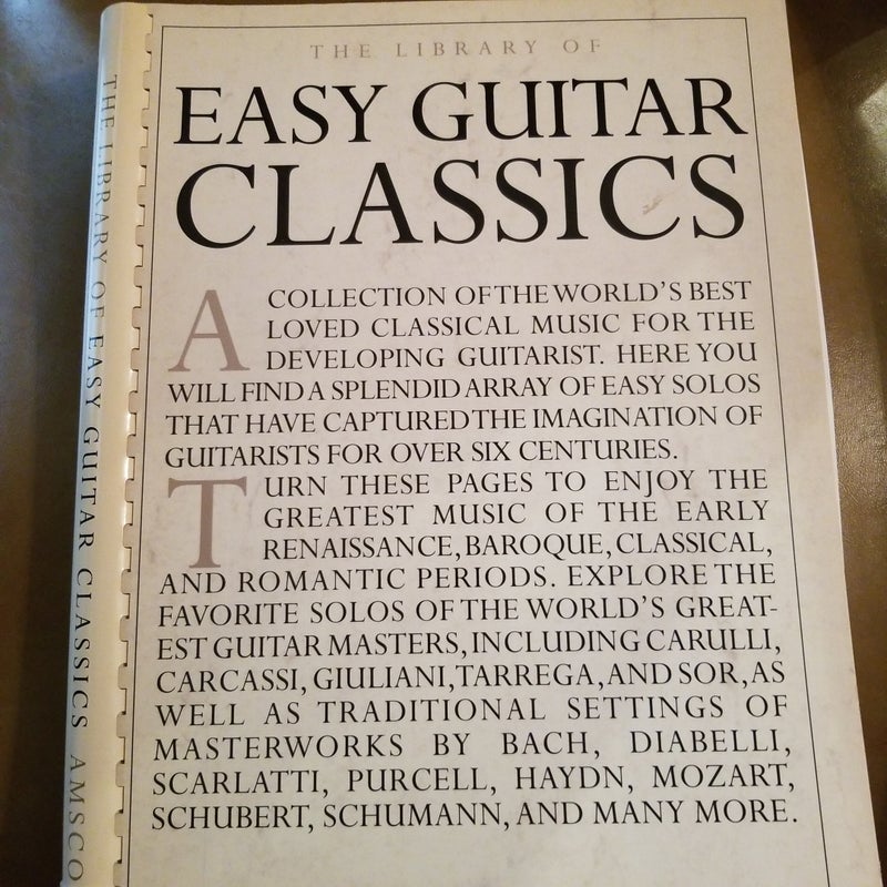 The Library of Easy Guitar Classics