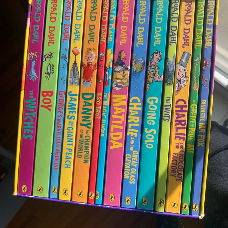 Roald Dahl 15-Book Boxed Set-PROP-RMS