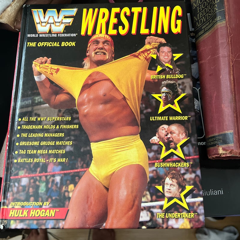 WWF Wresting on the Official Book