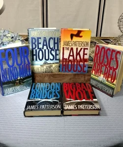 James Patterson 6 Hardcover Book Lot